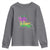 Louisiana Mardi Gras Coquette Youth Sweatshirt