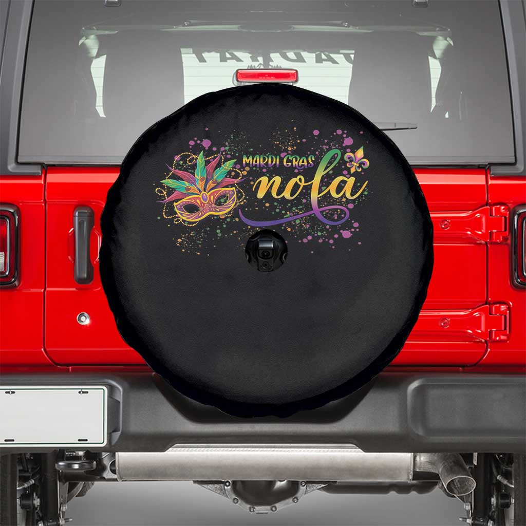Mardi Gras Spare Tire Cover NOLA New Orleans Louisiana