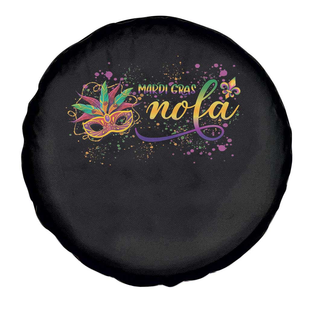 Mardi Gras Spare Tire Cover NOLA New Orleans Louisiana