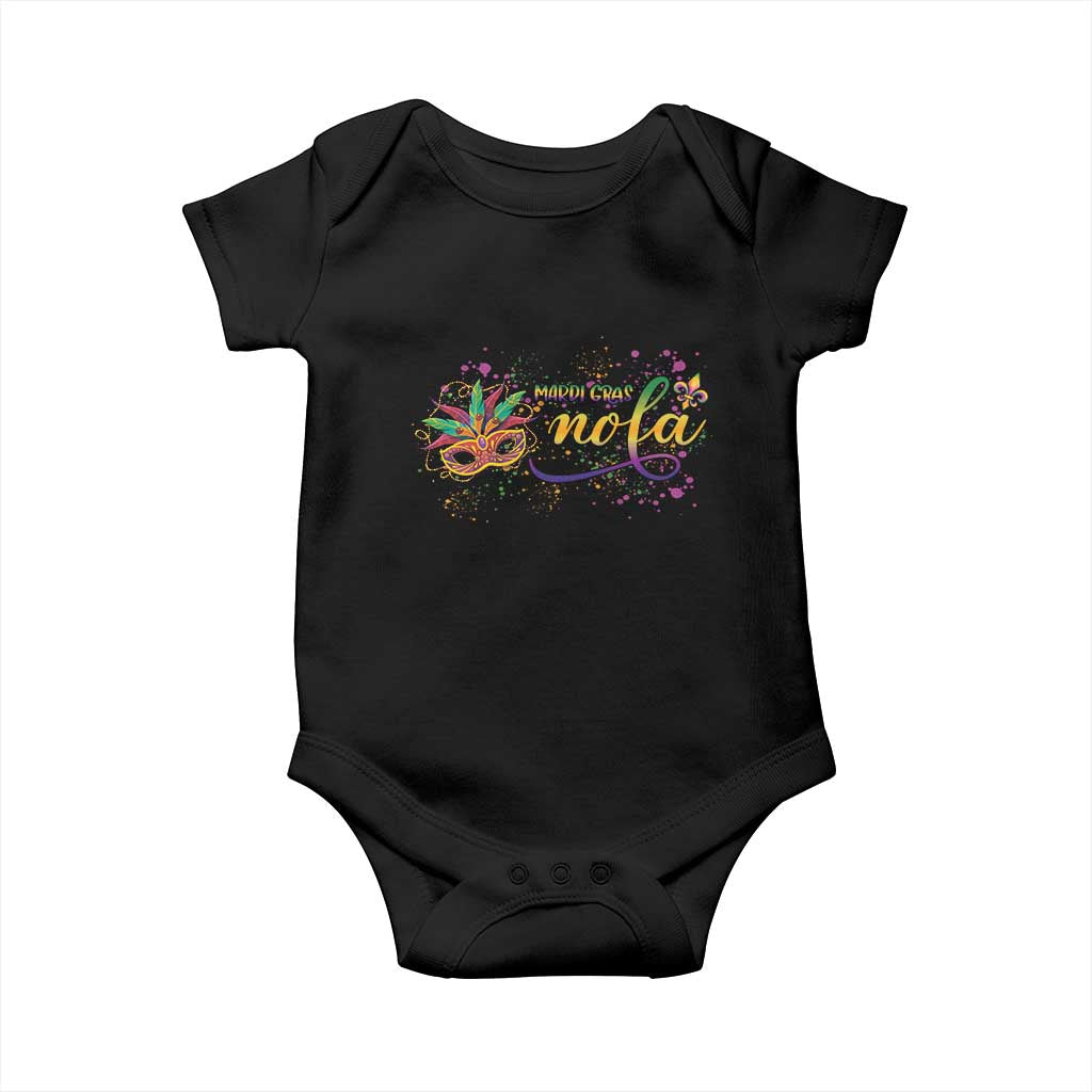 Mardi Gras Baby Onesie NOLA New Orleans Louisiana