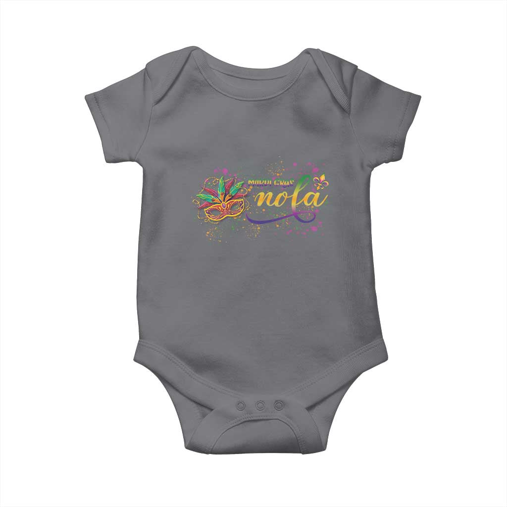 Mardi Gras Baby Onesie NOLA New Orleans Louisiana