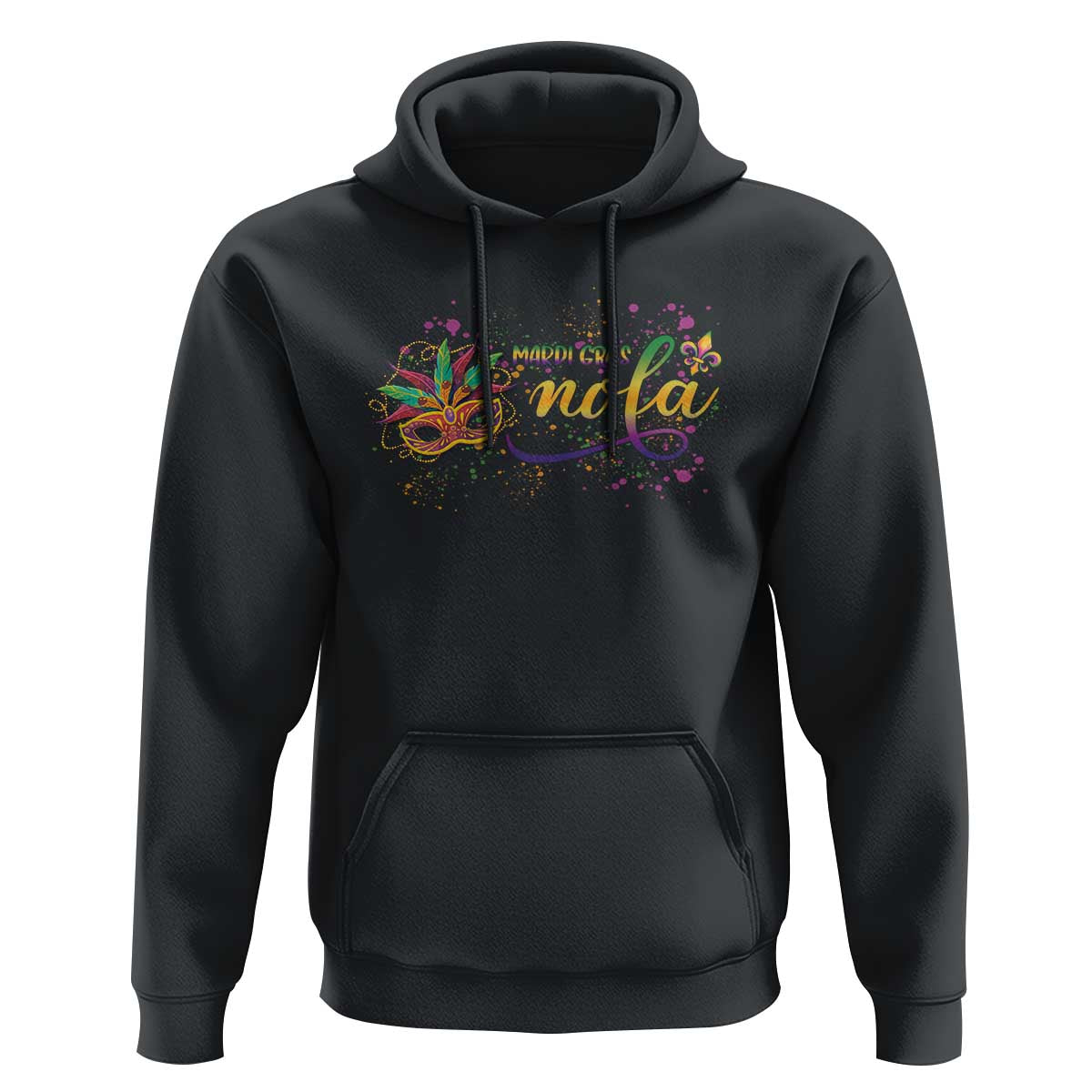 Mardi Gras Hoodie NOLA New Orleans Louisiana