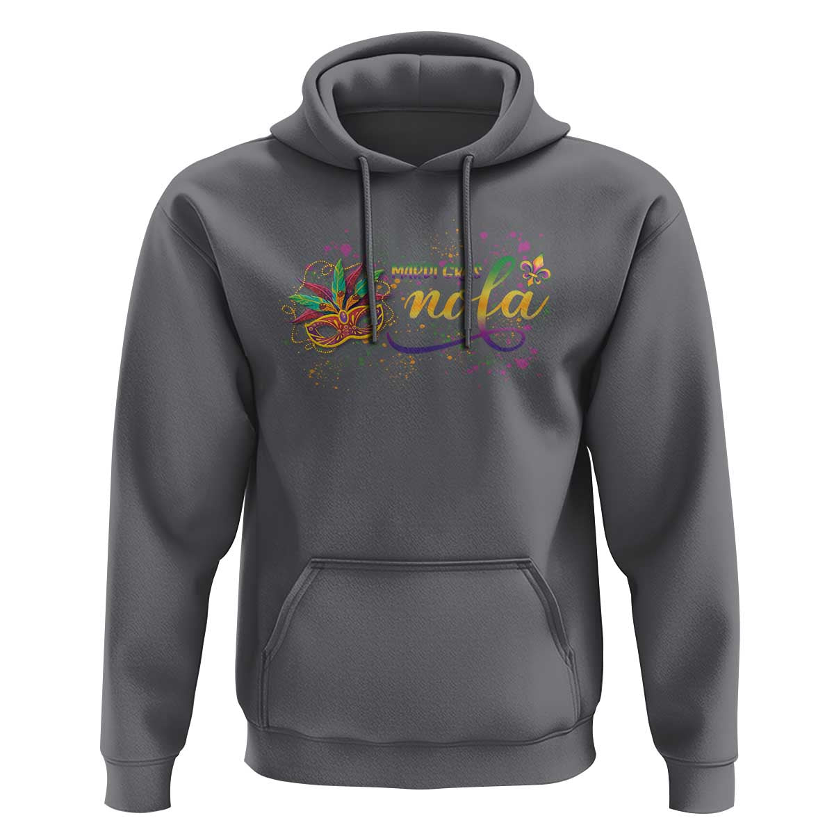 Mardi Gras Hoodie NOLA New Orleans Louisiana