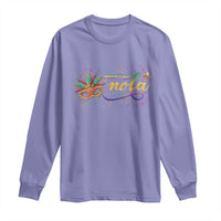 Mardi Gras Long Sleeve Shirt NOLA New Orleans Louisiana