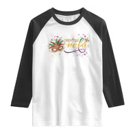 Mardi Gras Raglan Shirt NOLA New Orleans Louisiana