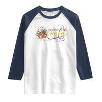Mardi Gras Raglan Shirt NOLA New Orleans Louisiana