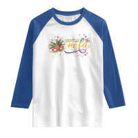 Mardi Gras Raglan Shirt NOLA New Orleans Louisiana