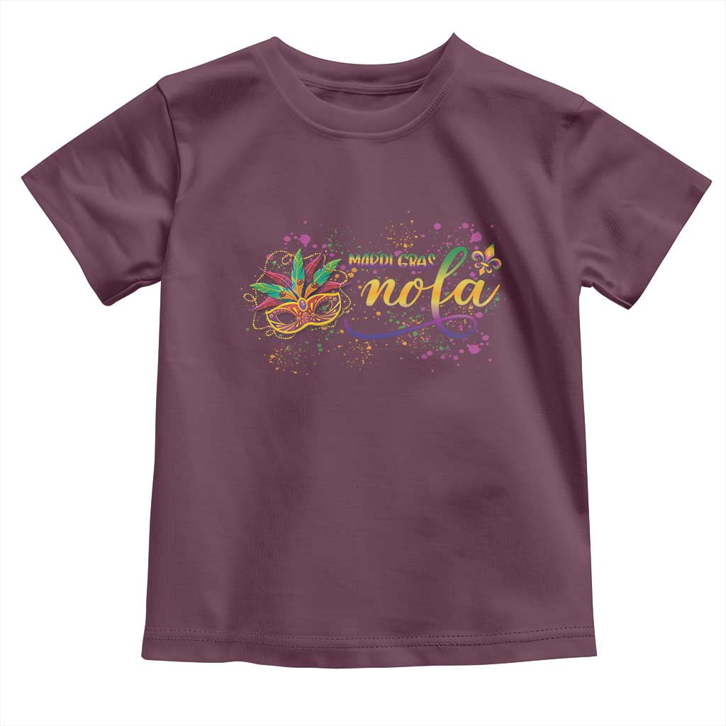 Mardi Gras Toddler T Shirt NOLA New Orleans Louisiana