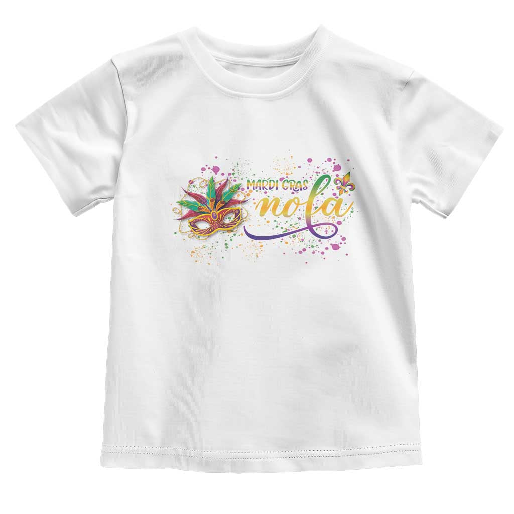 Mardi Gras Toddler T Shirt NOLA New Orleans Louisiana