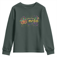 Mardi Gras Youth Sweatshirt NOLA New Orleans Louisiana