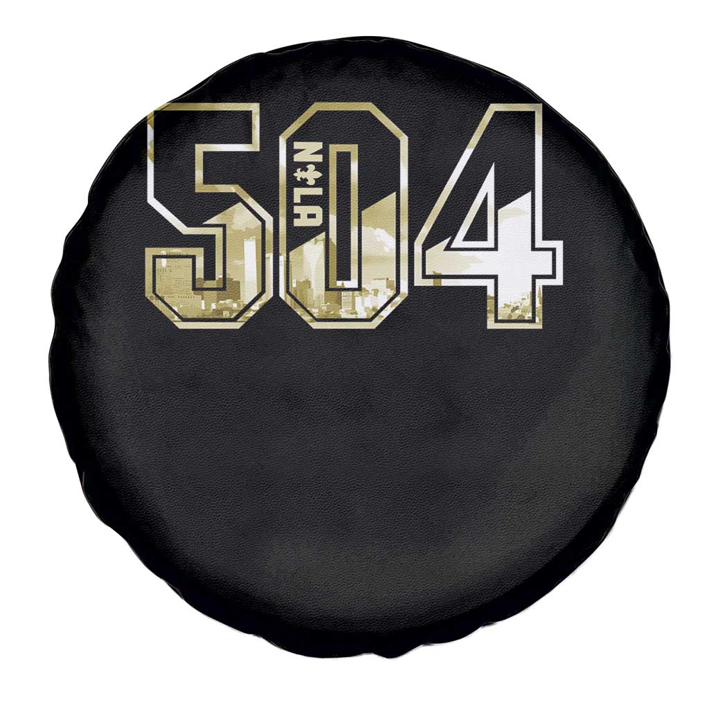 504 NOLA New Orleans Louisiana Spare Tire Cover
