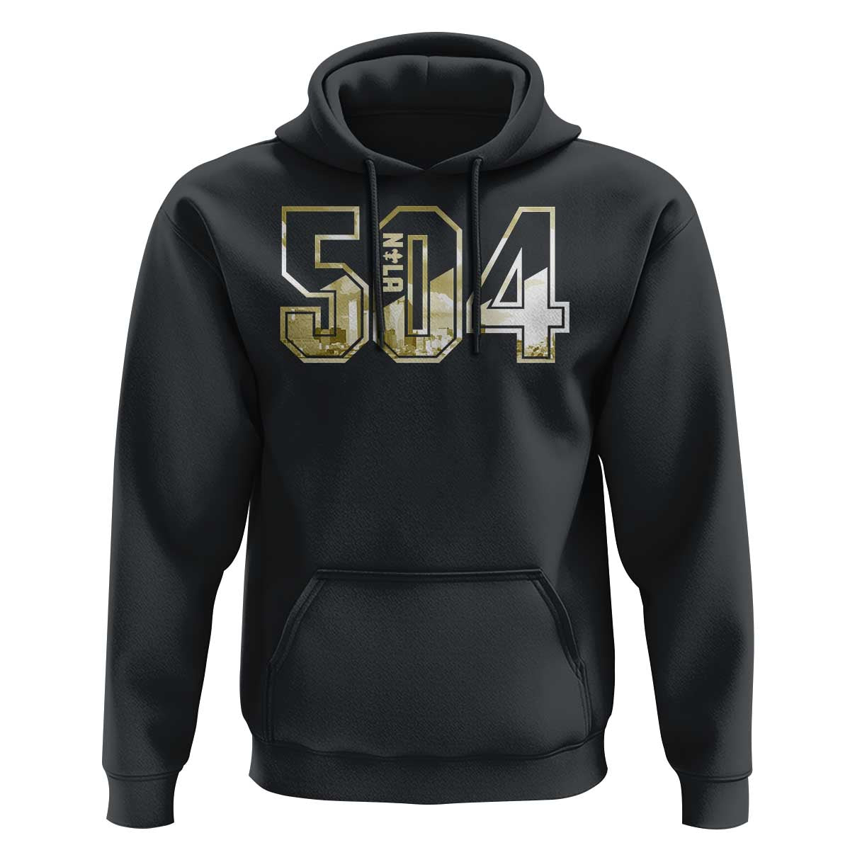504 NOLA New Orleans Louisiana Hoodie