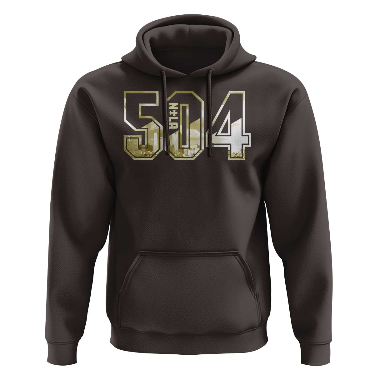 504 NOLA New Orleans Louisiana Hoodie