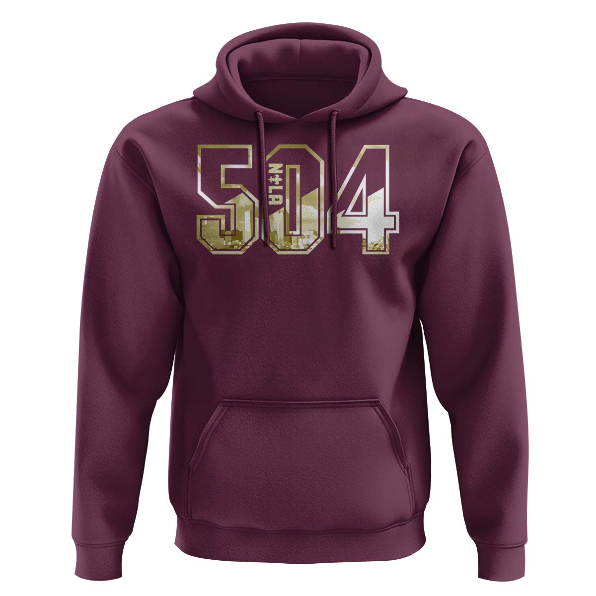 504 NOLA New Orleans Louisiana Hoodie