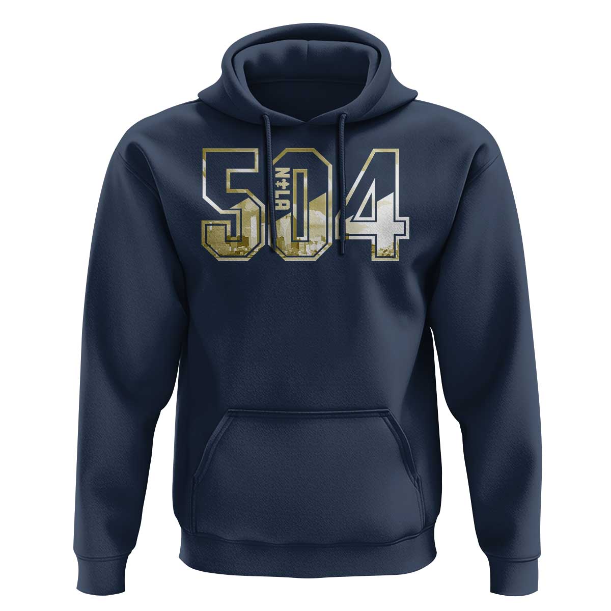 504 NOLA New Orleans Louisiana Hoodie