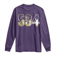 504 NOLA New Orleans Louisiana Long Sleeve Shirt