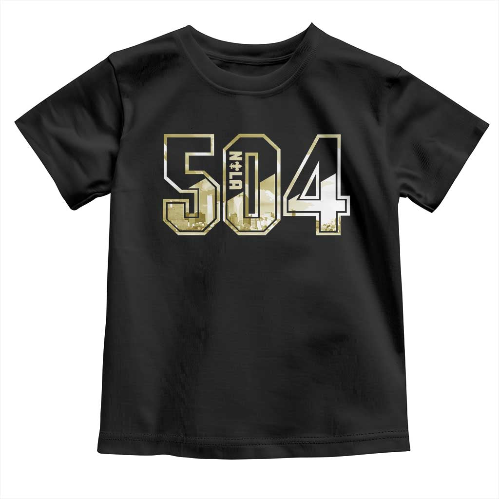 504 NOLA New Orleans Louisiana Toddler T Shirt