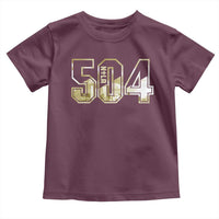504 NOLA New Orleans Louisiana Toddler T Shirt