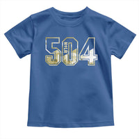 504 NOLA New Orleans Louisiana Toddler T Shirt
