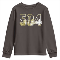 504 NOLA New Orleans Louisiana Youth Sweatshirt