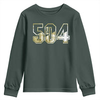 504 NOLA New Orleans Louisiana Youth Sweatshirt