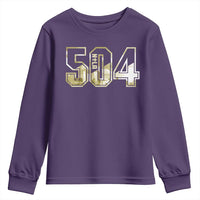 504 NOLA New Orleans Louisiana Youth Sweatshirt