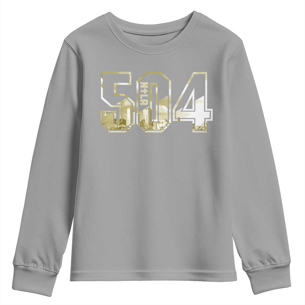 504 NOLA New Orleans Louisiana Youth Sweatshirt
