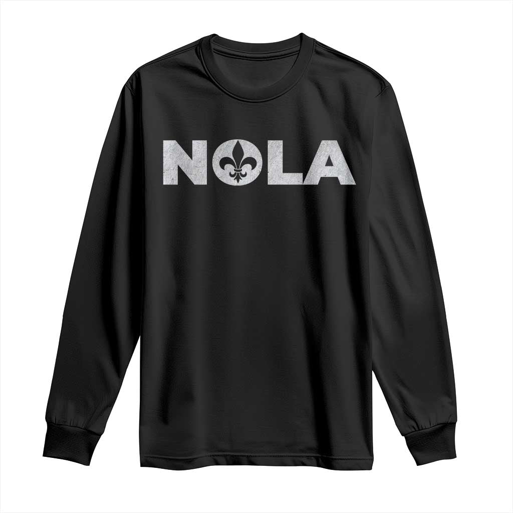 NOLA New Orleans Louisiana Long Sleeve Shirt