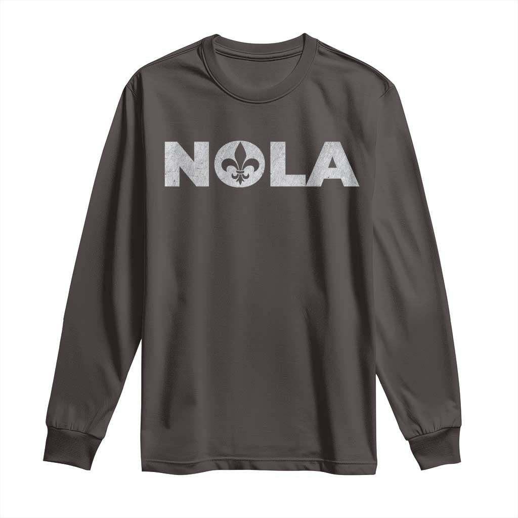 NOLA New Orleans Louisiana Long Sleeve Shirt