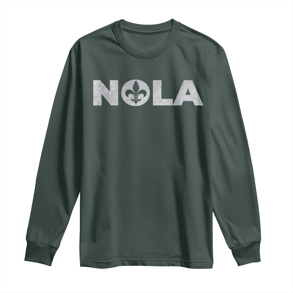 NOLA New Orleans Louisiana Long Sleeve Shirt