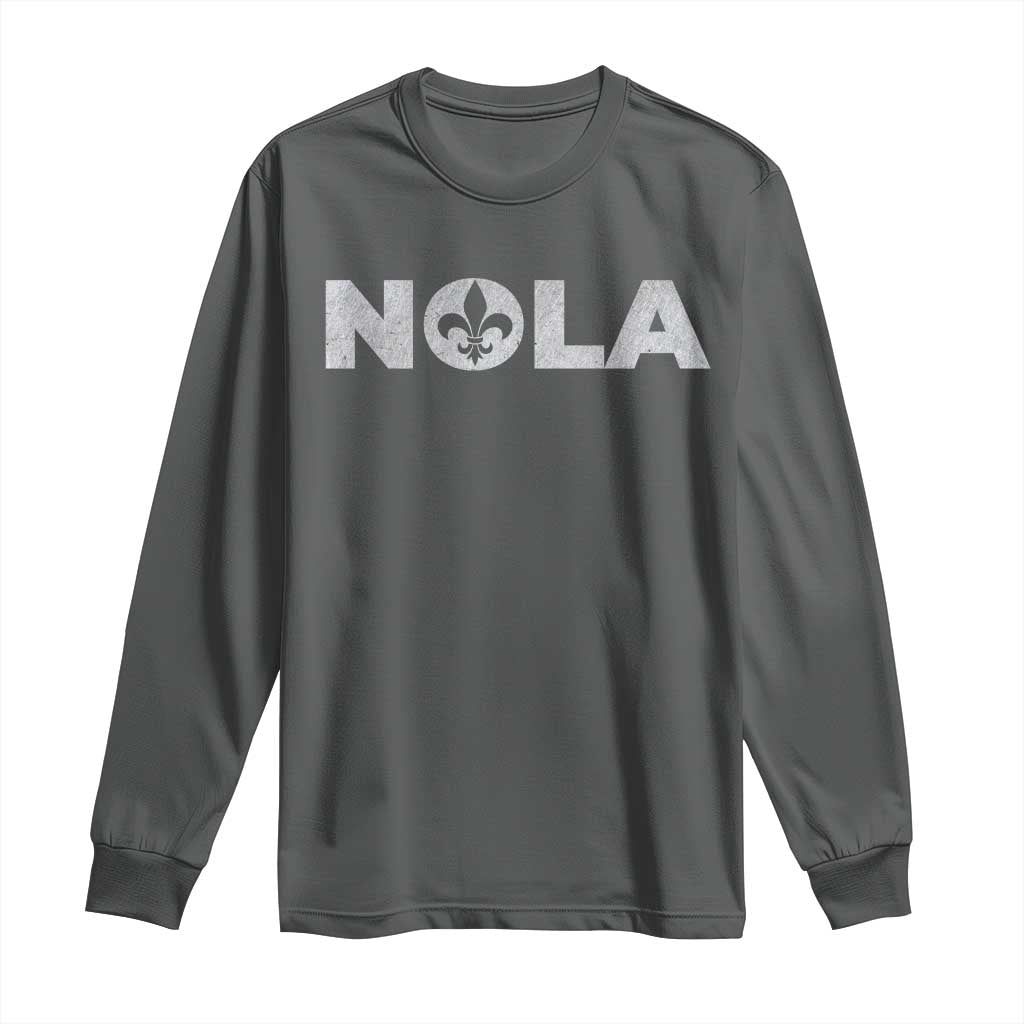 NOLA New Orleans Louisiana Long Sleeve Shirt