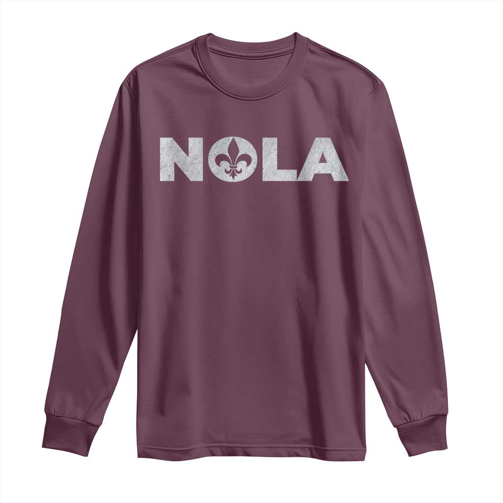 NOLA New Orleans Louisiana Long Sleeve Shirt