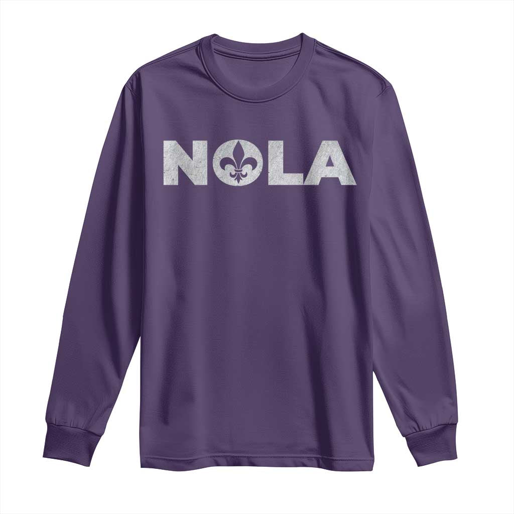 NOLA New Orleans Louisiana Long Sleeve Shirt