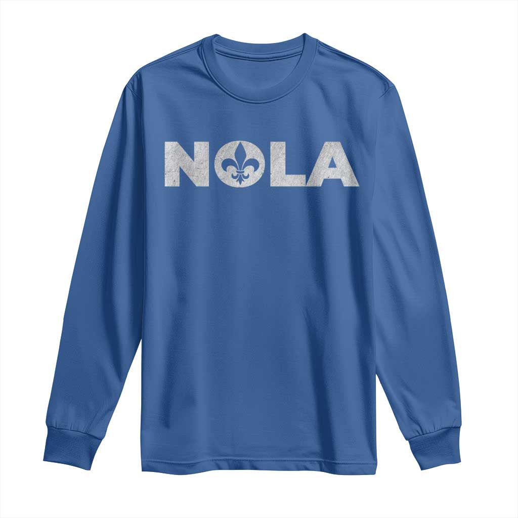 NOLA New Orleans Louisiana Long Sleeve Shirt