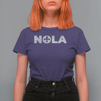 NOLA New Orleans Louisiana T Shirt For Women