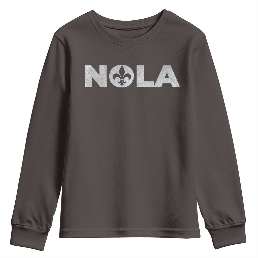 NOLA New Orleans Louisiana Youth Sweatshirt
