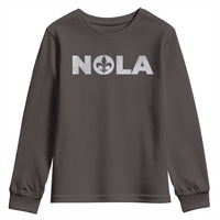 NOLA New Orleans Louisiana Youth Sweatshirt