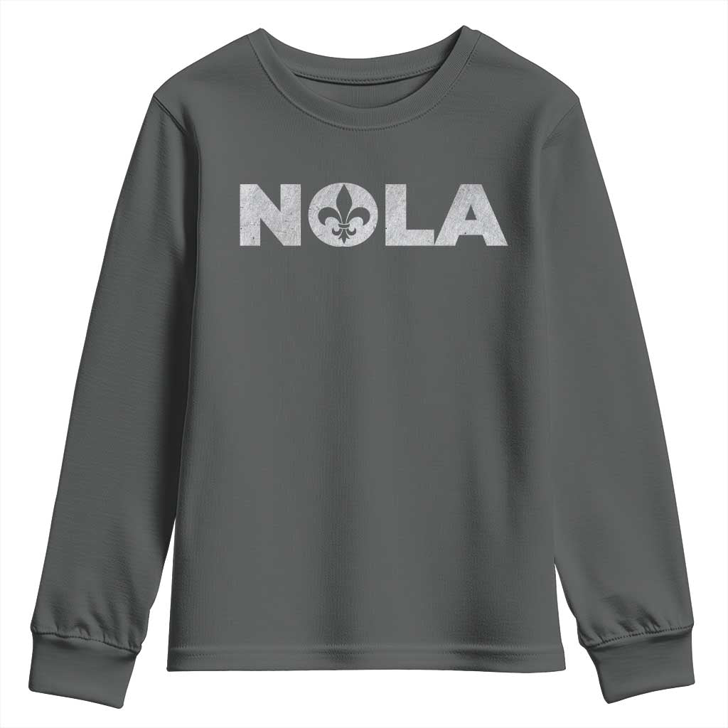 NOLA New Orleans Louisiana Youth Sweatshirt