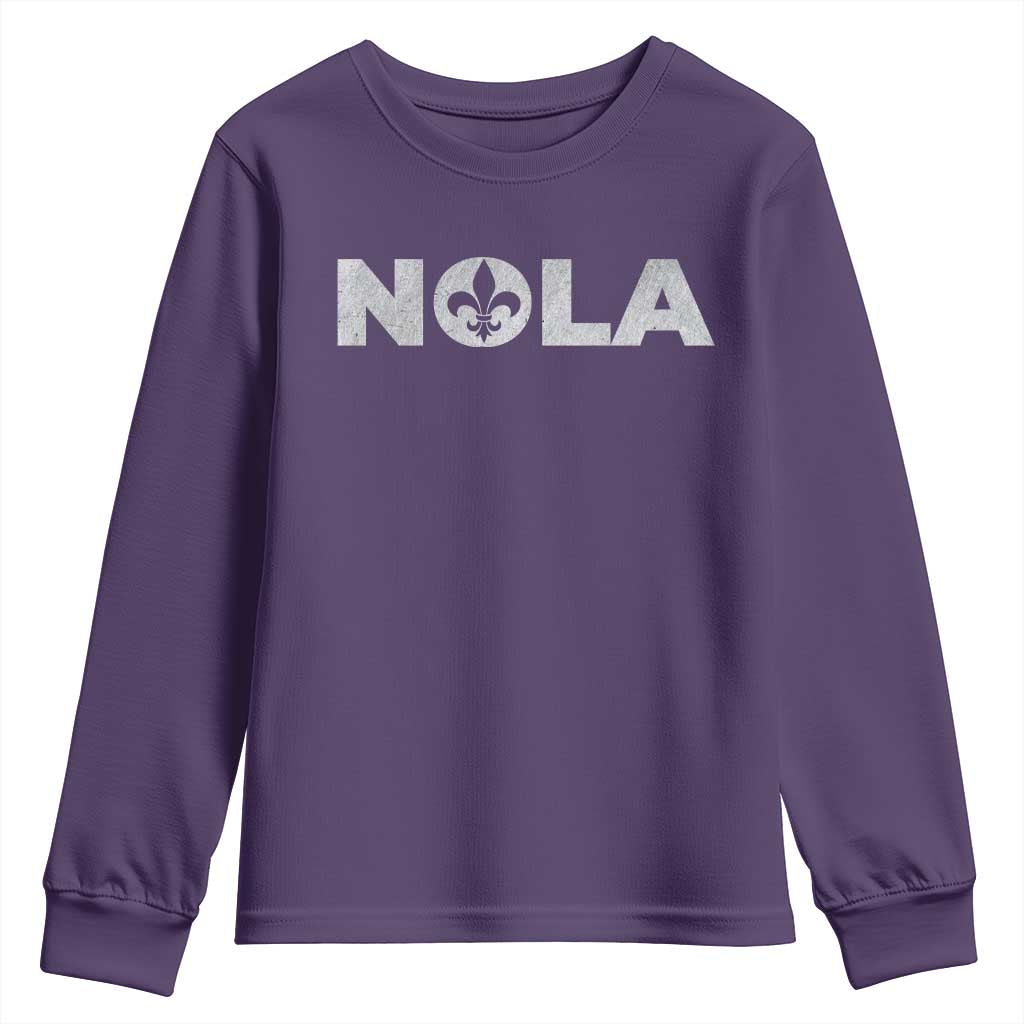 NOLA New Orleans Louisiana Youth Sweatshirt