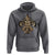 NOLA New Orleans Louisiana Hoodie Mardi Gras Mask Fleur De Lis