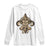 NOLA New Orleans Louisiana Long Sleeve Shirt Mardi Gras Mask Fleur De Lis