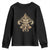 NOLA New Orleans Louisiana Youth Sweatshirt Mardi Gras Mask Fleur De Lis