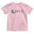 LOVE Louisiana Toddler T Shirt Fleur De Lis LA Map
