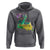 Home Louisiana Hoodie Mardi Gras Fleur De Lis LA Map