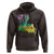 Home Louisiana Hoodie Mardi Gras Fleur De Lis LA Map
