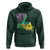 Home Louisiana Hoodie Mardi Gras Fleur De Lis LA Map