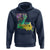 Home Louisiana Hoodie Mardi Gras Fleur De Lis LA Map