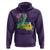 Home Louisiana Hoodie Mardi Gras Fleur De Lis LA Map