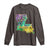 Home Louisiana Long Sleeve Shirt Mardi Gras Fleur De Lis LA Map