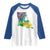 Home Louisiana Raglan Shirt Mardi Gras Fleur De Lis LA Map